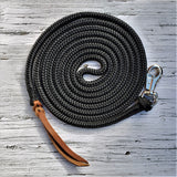 22' x 1/2" Horse Training Lunge / Long Lines with option to add braid knot accents