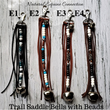 Horse Trail Riding / Saddle Bells with Beads