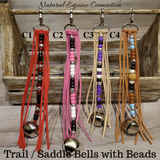 Horse Trail Riding / Saddle Bells with Beads