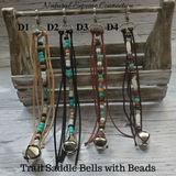 Horse Trail Riding / Saddle Bells with Beads