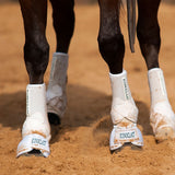 Iconoclast Equine Bell Boots are available in Ontario Canada. They are designed to go hand in hand with any horse support boot. They feature a stabilizing bar to ensure secure fit and great protection for your horse.