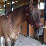 Horse Rhythm Balance Beads with Bells in Red / Black / White