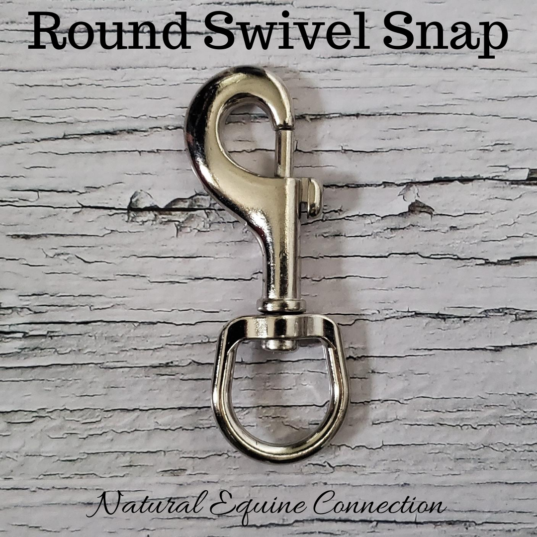 Swivel Snaps, & Rings for Horse Training Lines – Natural Equine Connection
