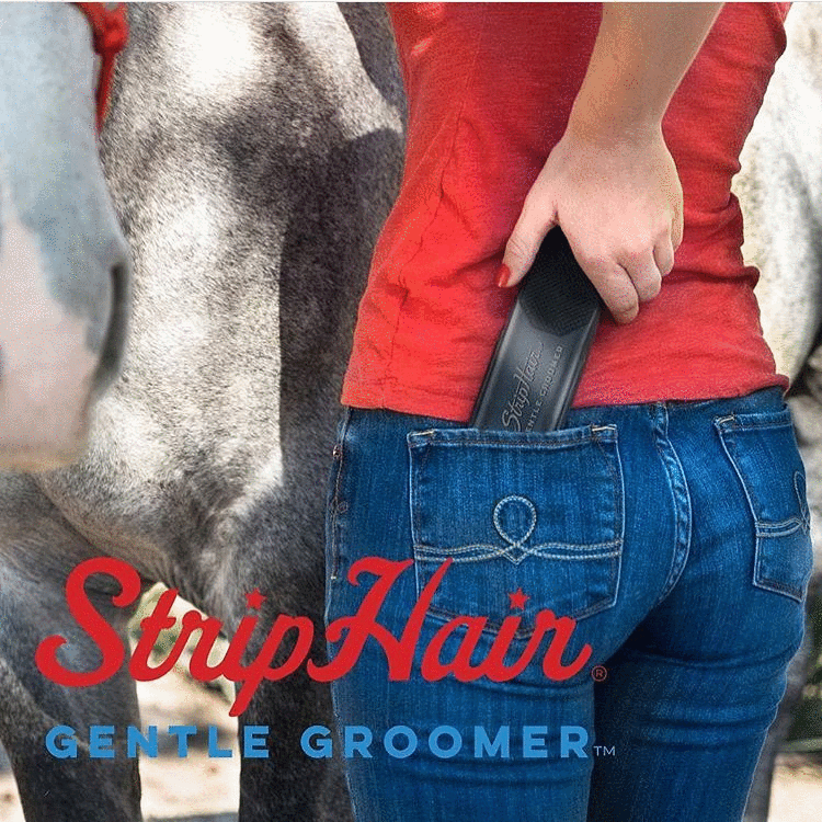 Strip Hair Gentle Groomer Horse Products