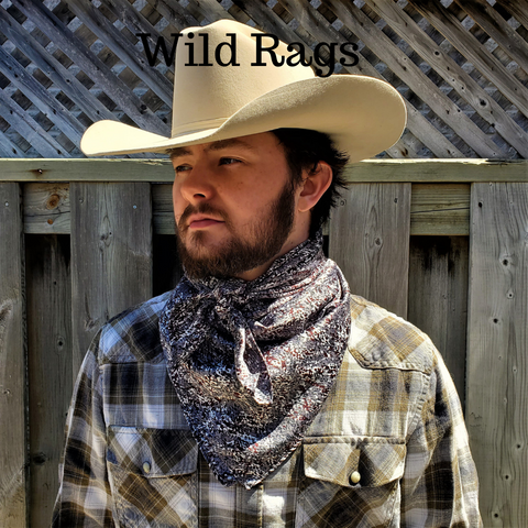Wild Rag Cowboy / Cowgirl Buckaroo Scarves