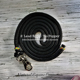 8 Foot Colored Rope Horse Lead Line