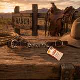 Weaver Western Leather Curb Straps And Nylon Bit Hobbles