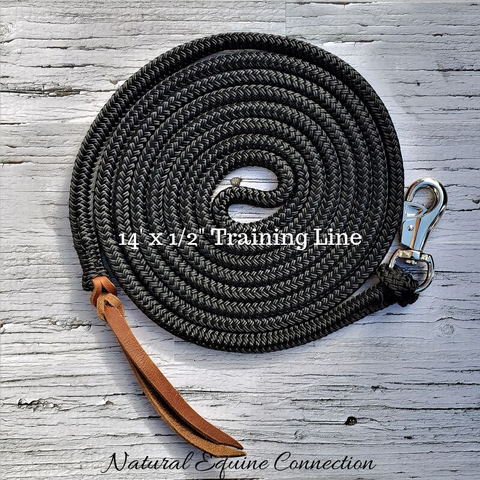 Line Trainer Rope Training Lines – Natural Equine Connection