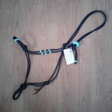 Rope Horse Training Halter with Fiador Knot