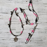 Horse Rhythm Balance Beads - Pink / Grey / Black / White / Silver