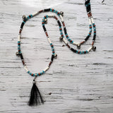 Horse Rhythm Balance Beads - Transparent Sea Blue / Ivory / Brown / Black / Silver