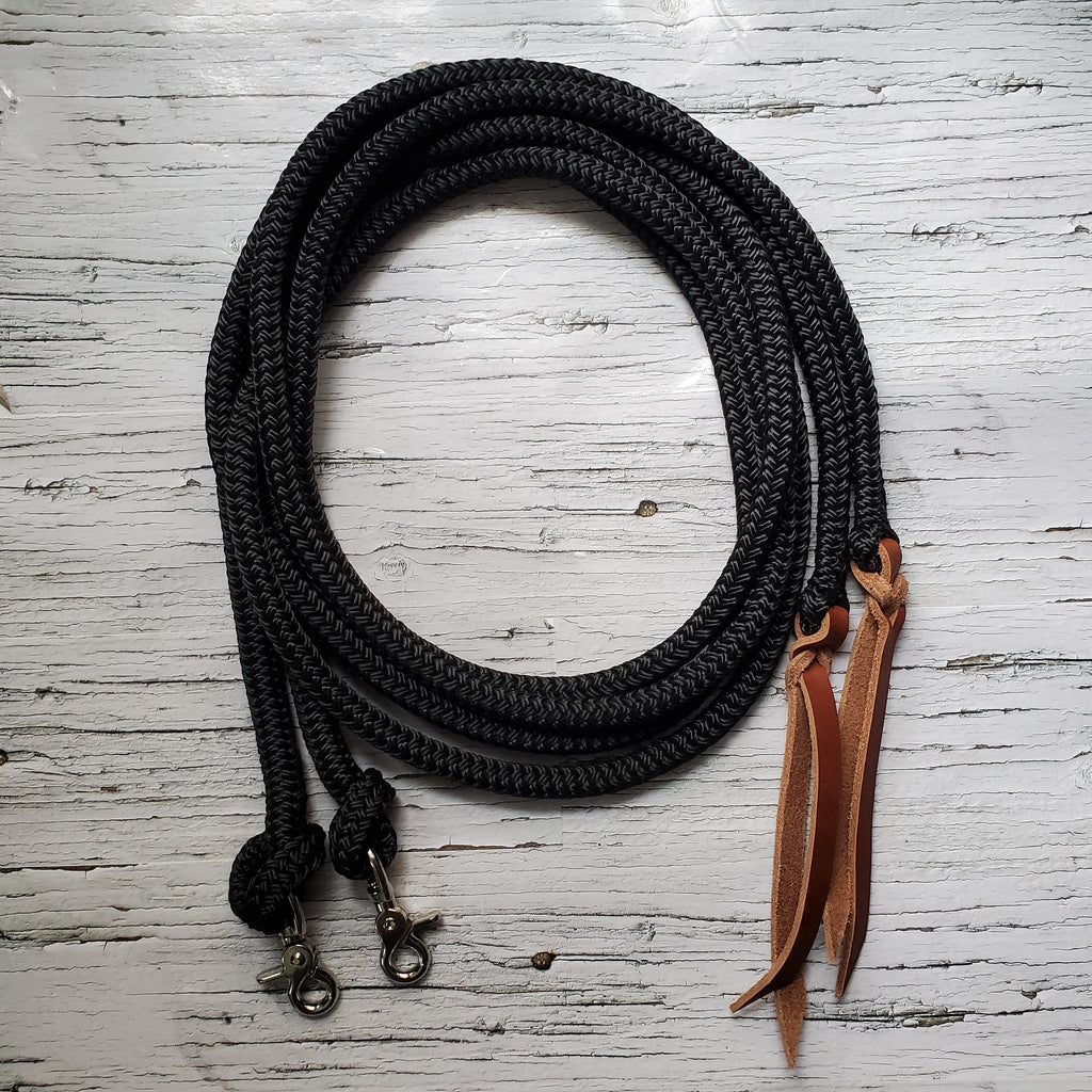 Split Vs Roping Reins Split Rope Reins – Natural Equine Connection