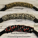 Adjustable Horse Neck Rope with Leather Poppers