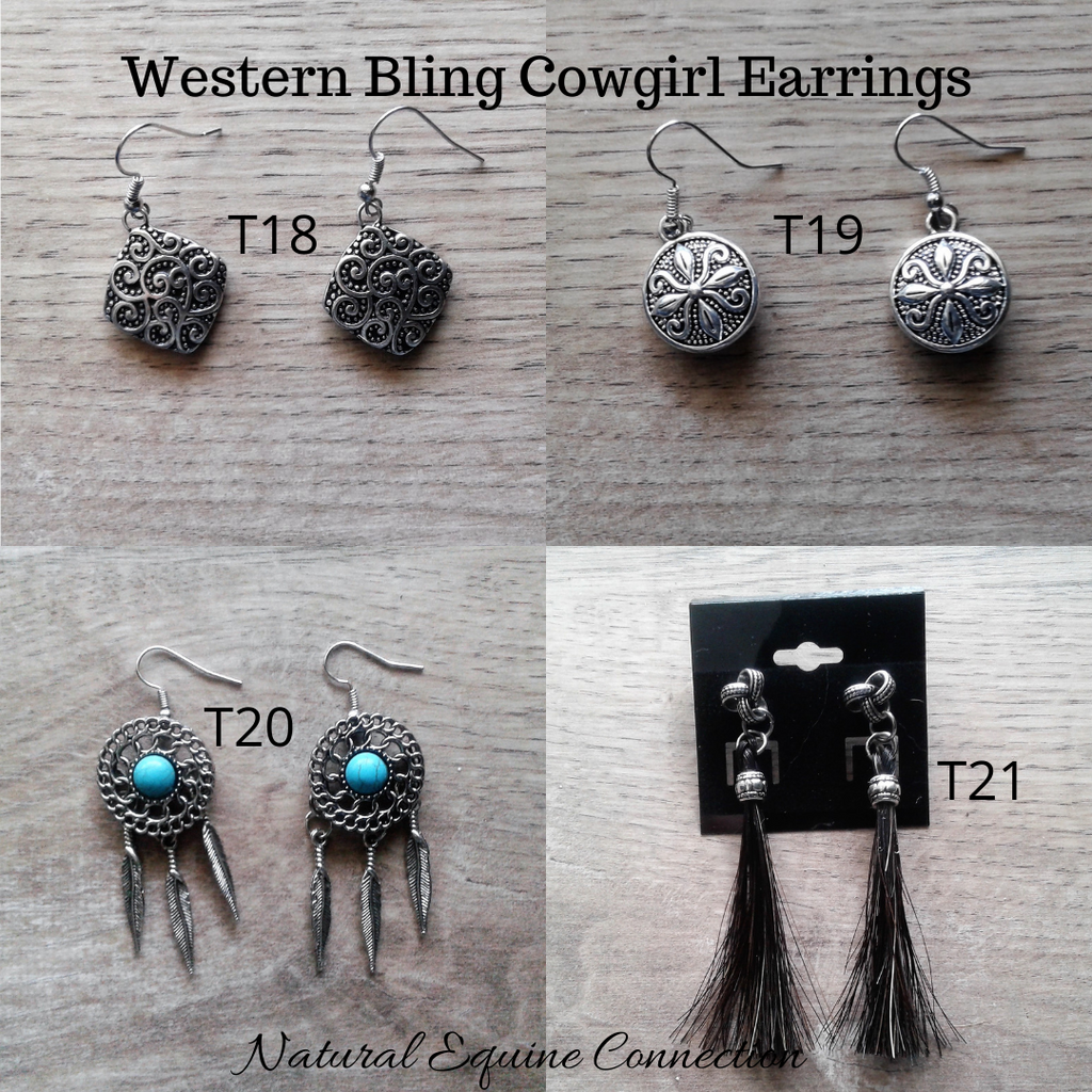 Western 2025 cowboy earrings